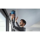 Bosch Professional Cordless Random Orbit Sander GEX 185-LI (18V System, Solo/Body only, Carton, For versatile sanding)