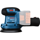 Bosch Professional Cordless Random Orbit Sander GEX 185-LI (18V System, Solo/Body only, Carton, For versatile sanding)