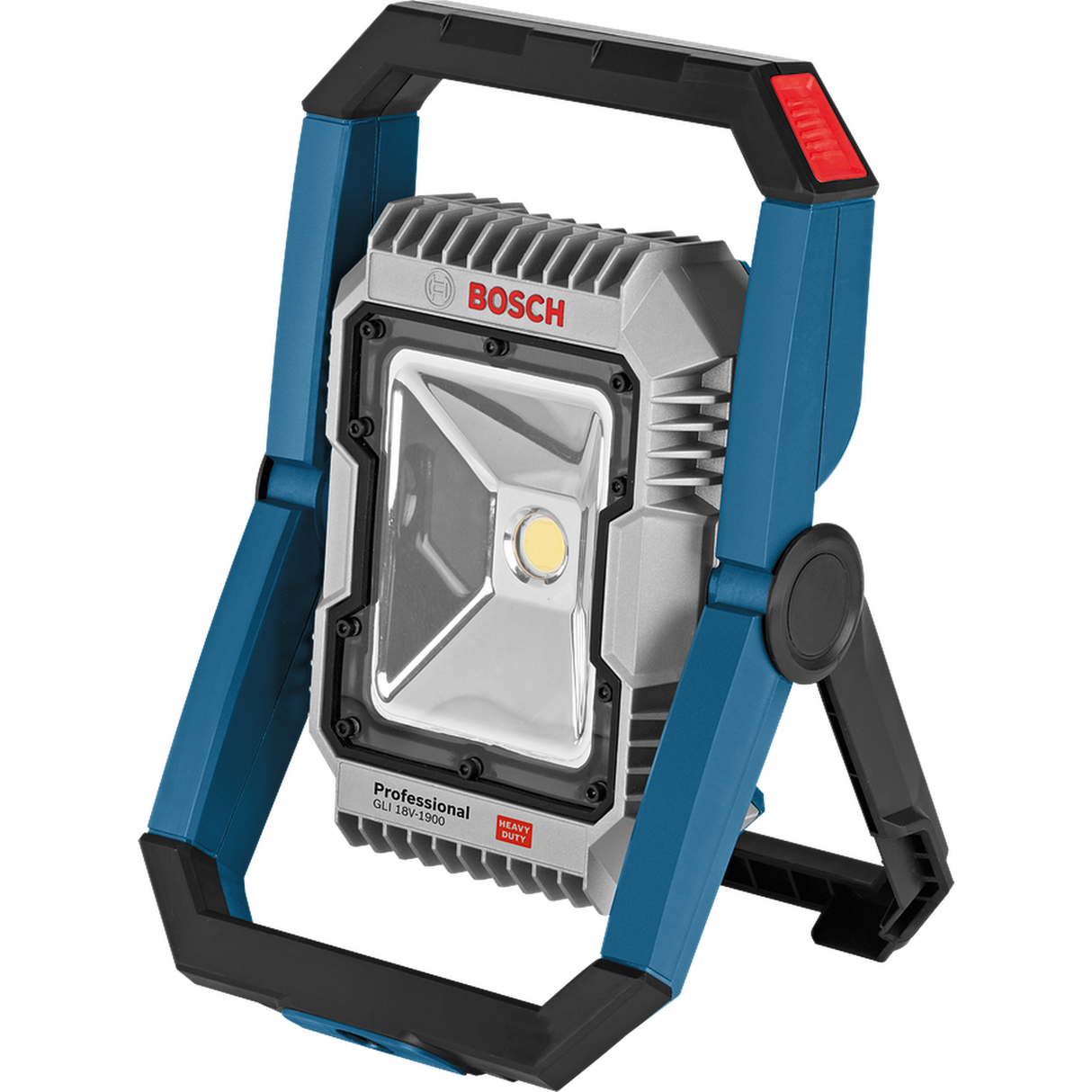 Bosch Professional Cordless Worklight GLI 18V-1900 (18V System, 1900 lumens, Bare tool/Body only, Powerful illumination)