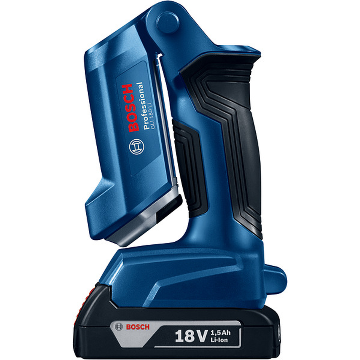 Bosch Professional Cordless Worklight GLI 18V (18V System, Bare tool/Body only, Compact and bright illumination)