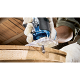 Bosch Professional Palm Router GKF 550 (550W motor, Compact and ergonomic for comfortable edge routing)