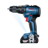 Bosch Professional  HEAVY DUTY Combi Drill GSB 18V-50 (Brushless motor, 50Nm torque, incl. 2x 2.0Ah batteries, Charger GAL 18V-20, Carry case)