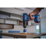 Bosch Professional 18V System Cordless Combi Drill GSB 185-LI (Brushless motor, 50Nm torque,without battery/ charger, incl. Carry case)