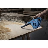 Bosch Professional Blower GBL 650 (650W, 3.7m³/min airflow, 1.7kg, compact design, compatible with multiple nozzles)