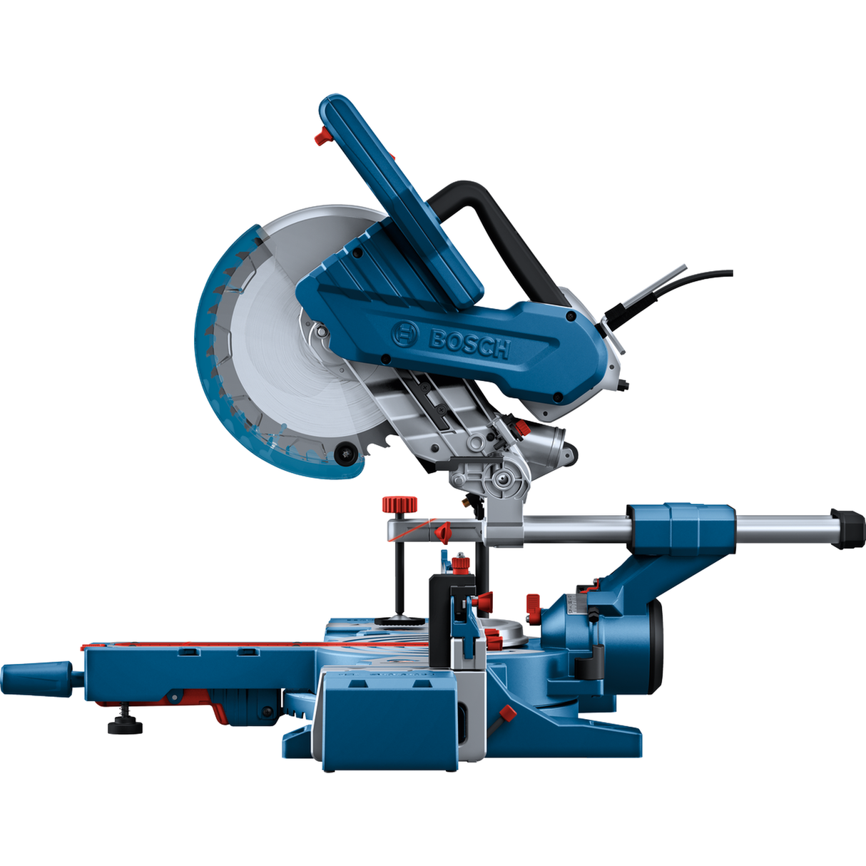 Bosch Professional Mitre Saw GCM 254 (Powerful motor, For precise cross-cuts and mitre cuts in wood)