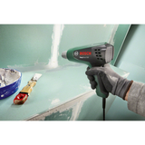 Bosch Heat Gun EasyHeat 500 (1600W, 300/500 °C temperature settings, compact and lightweight design for easy handling, thermal protection), incl. nozzle.