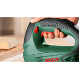 Bosch Jigsaw PST 650 (500W motor, For straight and curved cuts in wood, metal, and plastic)