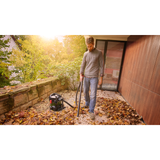 Bosch UniversalVac 15 (1000W, 15L container capacity, wet and dry functionality, blowing function, antistatic hose), incl. universal adapter, crevice nozzle, floor nozzle, 2x extraction pipes, 1x paper filter bag, 1x foam filter.