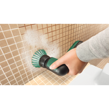 Bosch Cordless Universal Brush (for cleaning various surfaces, water-resistant design, compact and ergonomic, powerful motor), incl. various brush and pad attachments.