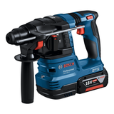 Bosch Professional Cordless Rotary Hammer GBH 185-LI Kit (18V System, incl. 2x 4.0Ah batteries, GAL 18V-40 charger)