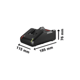 Bosch Professional 18V System Quick Charger GAL 18V-40 (Fast charging for 18V batteries)