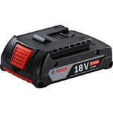 Bosch Professional 18V System Battery GBA 18V 2.0Ah (Compact, Lightweight, M-B - Medium Battery)