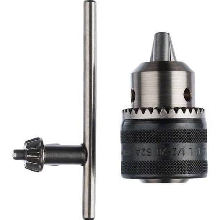 Bosch 1 608 571 062 Keyed Chuck with Replacement Keys CSB BF13 R/L 1/2" (a replacement keyed chuck for specific Bosch CSB models with a 1/2" thread, includes key).
