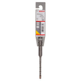 Bosch SDS Plus-5 Drill Bit 5x50x115mm (for efficient drilling in concrete and masonry, robust carbide tip for extended life, optimized flute design for efficient dust removal and faster drilling), compatible with SDS Plus hammer drills.