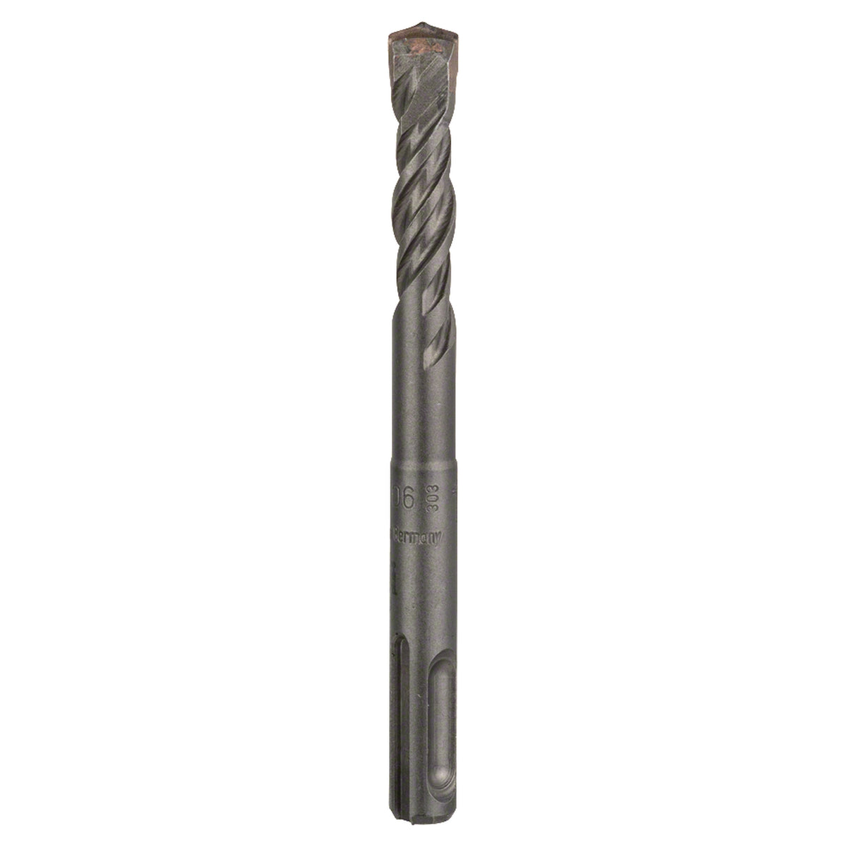 Bosch SDS Plus-5 Drill Bit 10x50x115mm (for efficient drilling in concrete and masonry, robust carbide tip for extended life, optimized flute design for efficient dust removal and faster drilling), compatible with SDS Plus hammer drills.