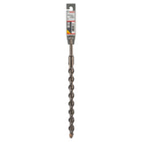 Bosch SDS Plus-5 Drill Bit 18x250x300mm (for efficient drilling in concrete and masonry, robust carbide tip for extended life, optimized flute design for efficient dust removal and faster drilling), compatible with SDS Plus hammer drills.