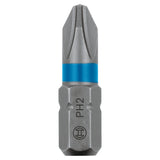 Bosch Screwdriver Bit TicTac Box (25-piece, PH2, Convenient storage for Philips head bits)