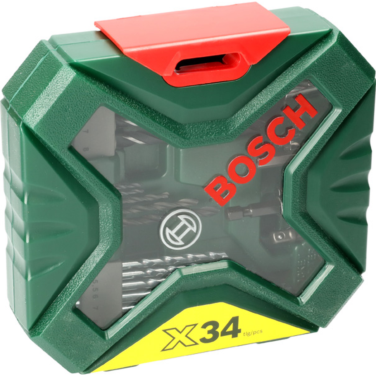 Bosch X-Line Classic 34-Piece Drilling & Screwdriving Set (for wood, metal, masonry, incl. storage case)