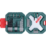 Bosch X-Line Classic 34-Piece Drilling & Screwdriving Set (for wood, metal, masonry, incl. storage case)