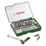 Bosch 27-Piece Screwdriving Set with Mini Ratchet (Includes various bits and a compact ratchet for versatile use)