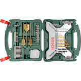 Bosch X-Line 70-Piece Drill Bit & Screwdriver Set (for wood, metal, masonry, incl. magnetic universal holder, storage case)