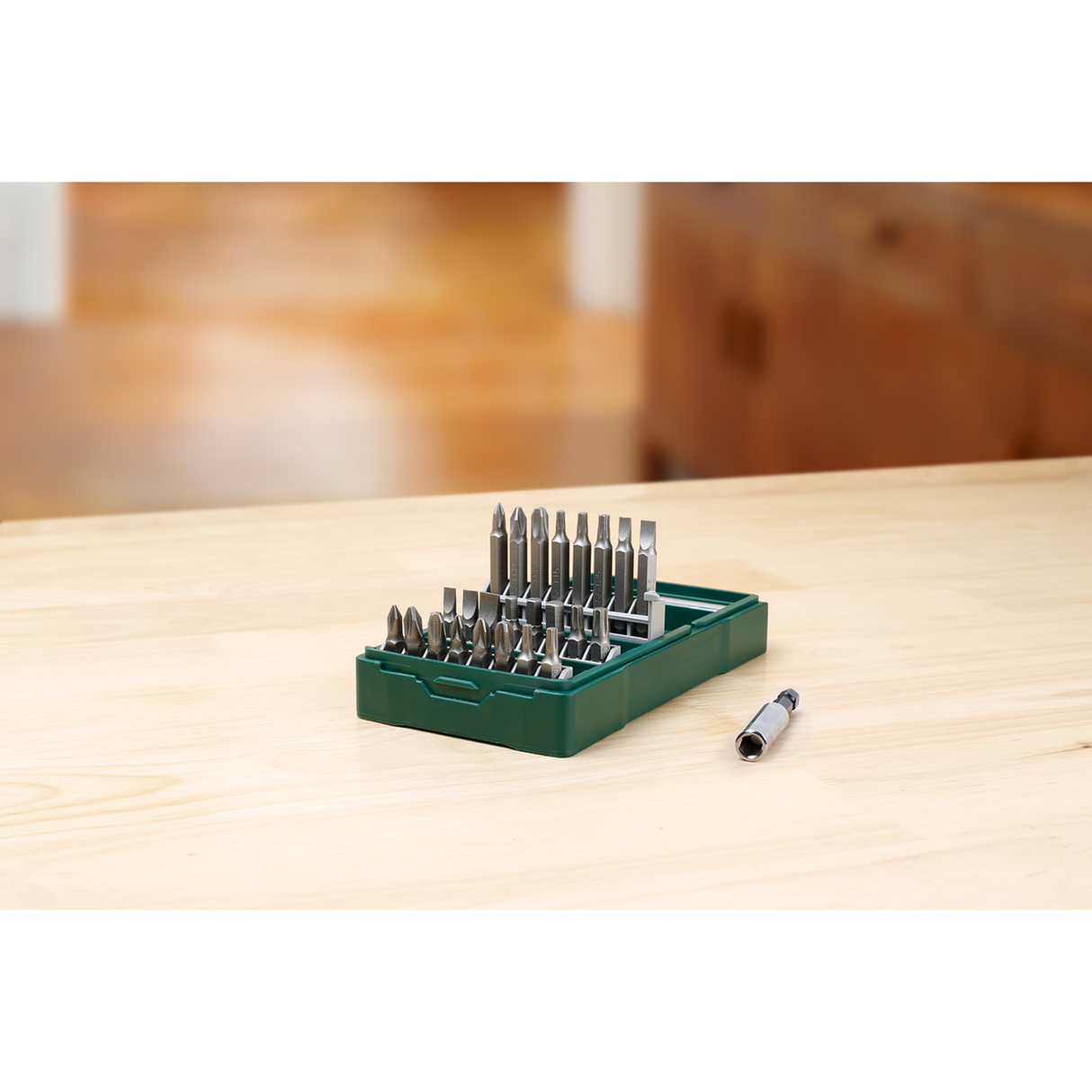 Bosch X-Line Mini 25-Piece Screwdriver Bit Set (for various screws, compact design, incl. storage case)