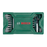 Bosch X-Line Mini 25-Piece Screwdriver Bit Set (for various screws, compact design, incl. storage case)