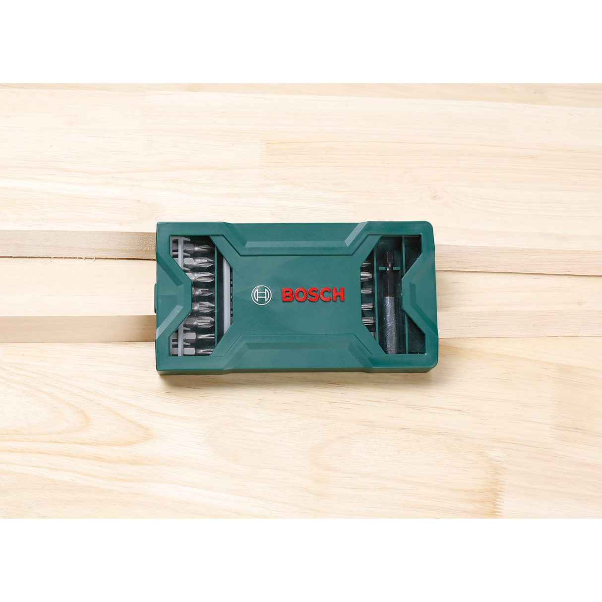 Bosch X-Line Mini 25-Piece Screwdriver Bit Set (for various screws, compact design, incl. storage case)