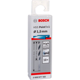 Metal Twist Drill Bit HSS PointTeq 1.5x18x40mm 10pcs Bosch HSS PointTeq twist drill bit set