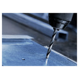 Bosch HSS PointTeQ Metal Twist Drill Bit (7.5x69x109mm, 10-piece pack, For fast metal drilling)