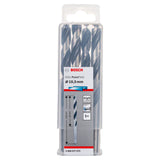 Bosch HSS PointTeQ Metal Twist Drill Bit (10.5x87x133mm, 5-piece pack, For fast metal drilling)