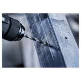 Bosch HSS PointTeQ Metal Twist Drill Bit (10.5x87x133mm, 5-piece pack, For fast metal drilling)