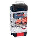 Bosch HSS PointTeQ Metal Twist Drill Bit Set ToughBox (1-10mm, 18-piece, For fast metal drilling, ToughBox)
