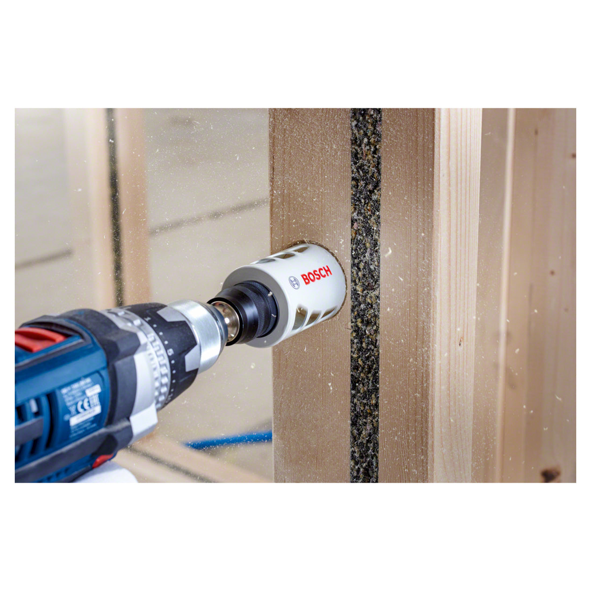 Bosch HSS Bi-Metal Hole Saw 38mm (ECO) (economical bi-metal hole saw for general purpose drilling in wood, metal, and plastic).