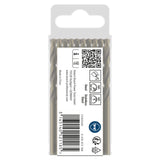 Bosch HSS-CO Metal Drill Bit (4.5x47x80mm, 10-piece pack, For drilling in tough metals like stainless steel)