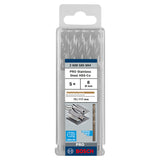 Bosch HSS-CO Metal Drill Bit (8x75x117mm, 5-piece pack, For drilling in tough metals like stainless steel)
