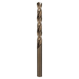 Bosch HSS-CO Metal Drill Bit (8x75x117mm, 5-piece pack, For drilling in tough metals like stainless steel)