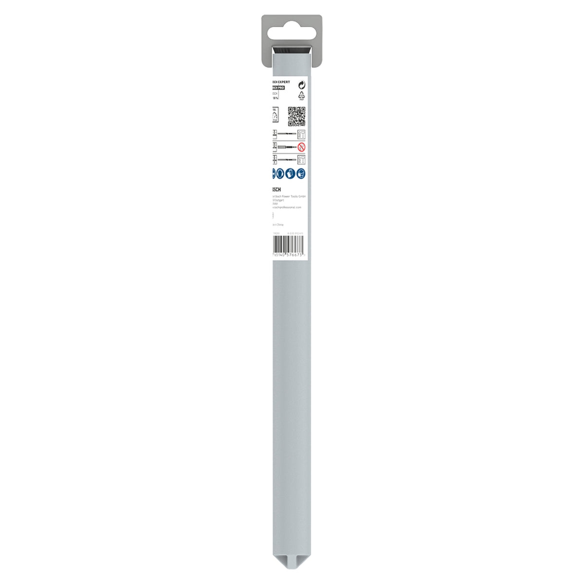 Bosch SDS Max-7 Drill Bit 52x400x520mm (for high-performance drilling in concrete and reinforced concrete, active centring tip for effective drilling in concrete), compatible with SDS Max rotary hammers.