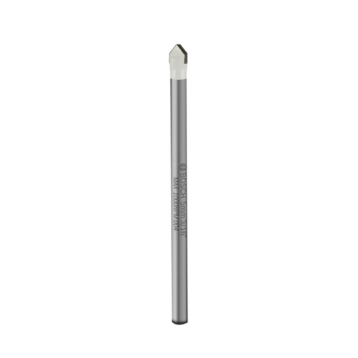 Bosch CYL-9 Tile Drill Bit for Ceramic 6x70mm (for precise and clean drilling in ceramic tiles, porcelain, and glass, features a durable carbide tip for long life and chip-free holes), for use with rotary drills at low speed.