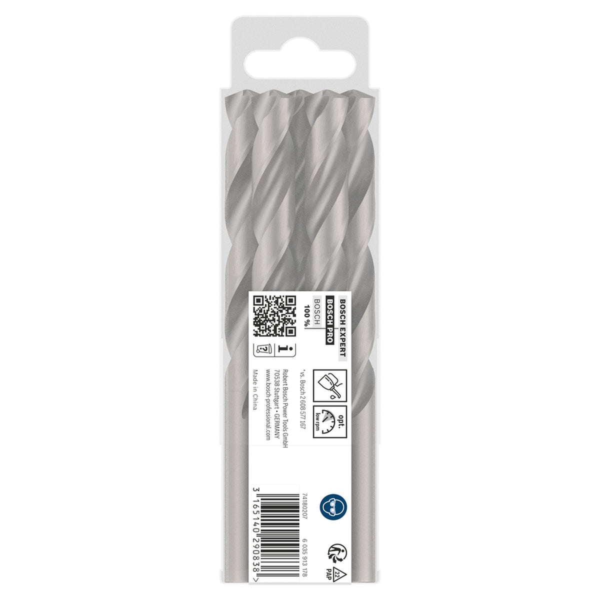 Bosch HSS-G Metal Drill Bit (13x101x151mm, 5-piece pack, For drilling in metal)