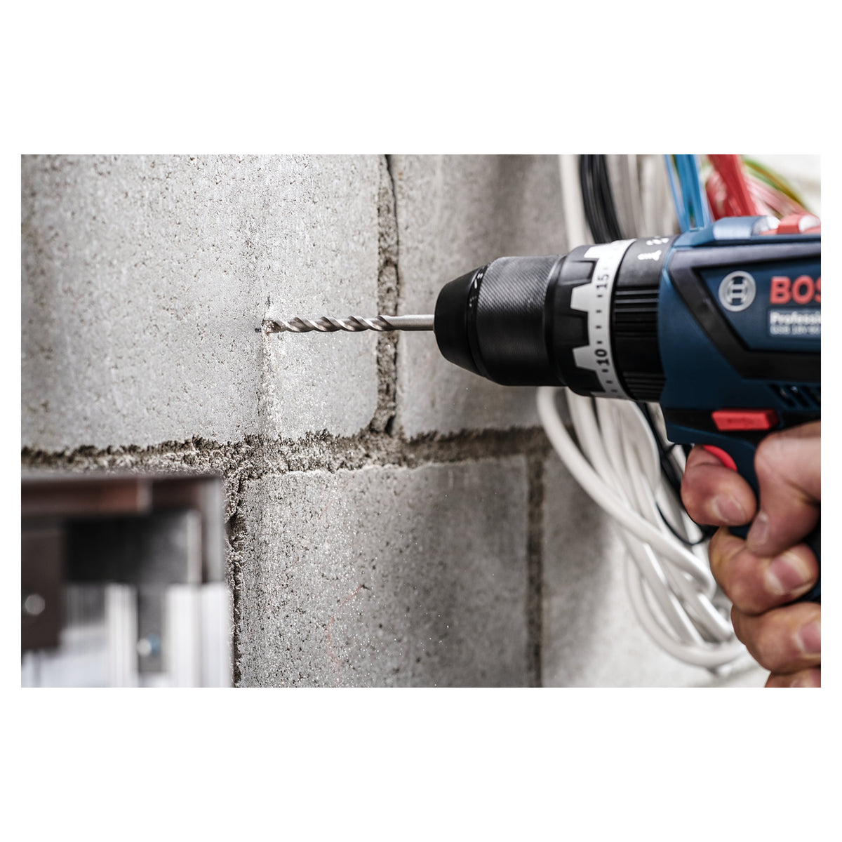 Bosch CYL-3 Concrete Drill Bit (7x90x150mm, 6.5mm shank, For concrete/masonry)