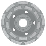 Diamond Grinding Head Expert for Concrete, Double Row 115mm