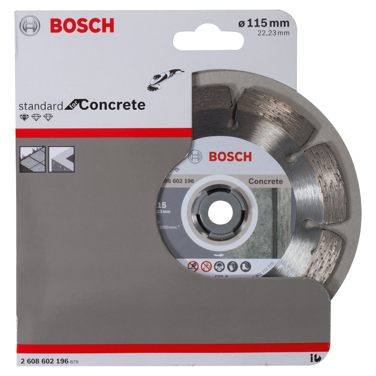 Diamond Cutting Disc Standard for Concrete 115x22.23x1,6x10mm