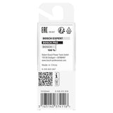 Bosch Straight Bit 6x3,2x51mm (for general purpose routing, grooving, and mortising in wood, carbide-tipped for long life and clean results), compatible with routers.