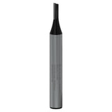 Bosch Straight Bit 6x3,2x51mm (for general purpose routing, grooving, and mortising in wood, carbide-tipped for long life and clean results), compatible with routers.