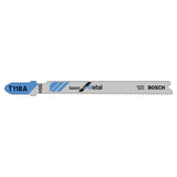 Jigsaw bladeSet T 118A Basic for Metal 92mm 5pcs