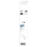 Bosch RSB Top for Wood S1531L 5pcs (a 5-pack of reciprocating saw blades for fast, clean cuts in wood, ideal for pruning and cutting firewood), compatible with reciprocating saws.