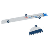 Bosch PRO Thick Metal precise S1237HBF Blade, 1.1 x 25 x 300 mm (5-Piece Pack)