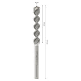 Bosch SDS Max-4 Hammer Drill Bit (30x320mm, For concrete and masonry, 4-cutter head)
