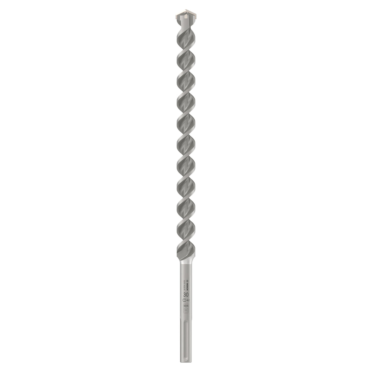 Bosch SDS Max-4 Hammer Drill Bit (30x520mm, For concrete and masonry, 4-cutter head)